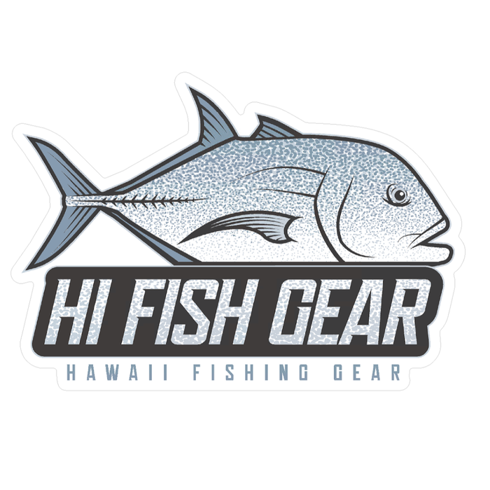 Hawaii Fishing Gear Stickers