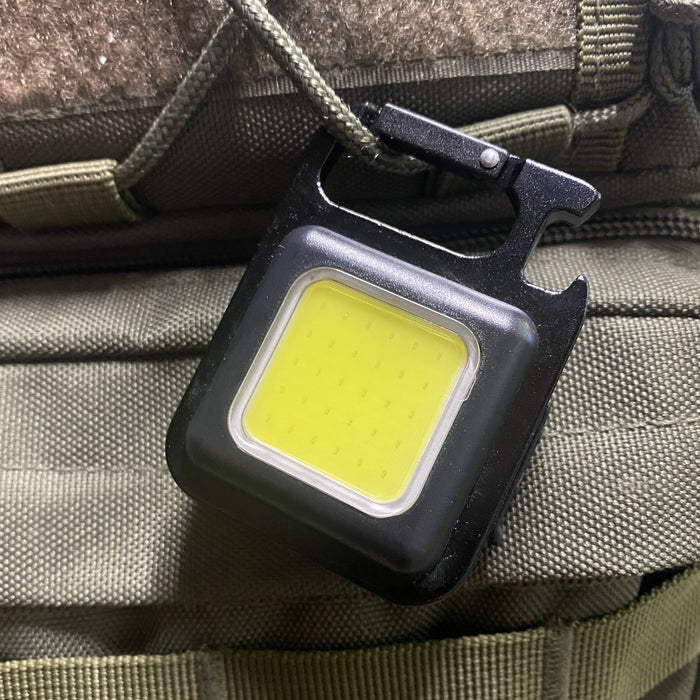 Rechargeable COB Keychain Light