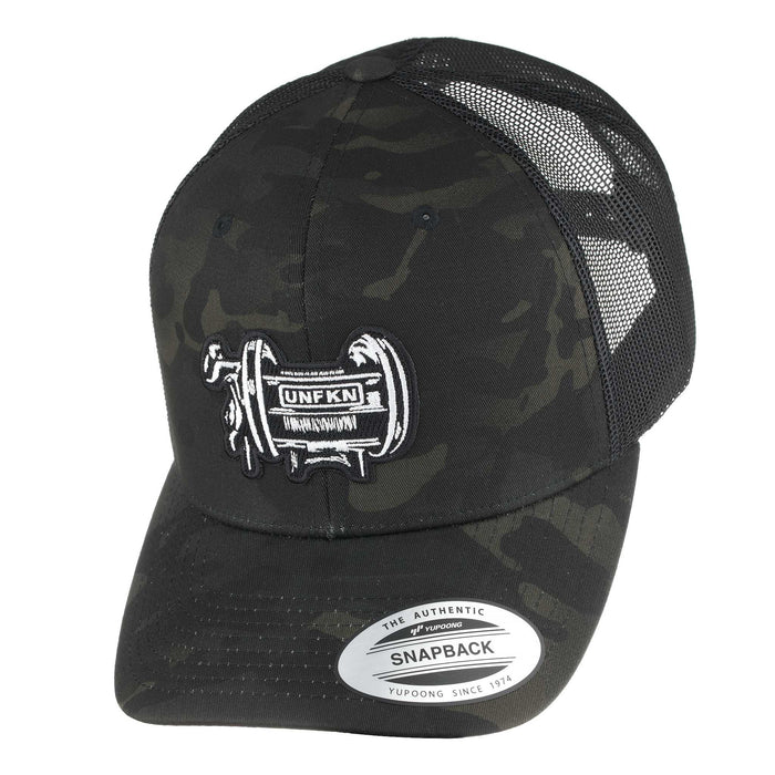 HFG - UNFKN Reel MultiCam® Black Classic Snapback Trucker Hat