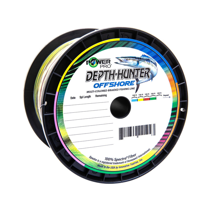 PowerPro Depth-Hunter Offshore Multi-Colored Braid