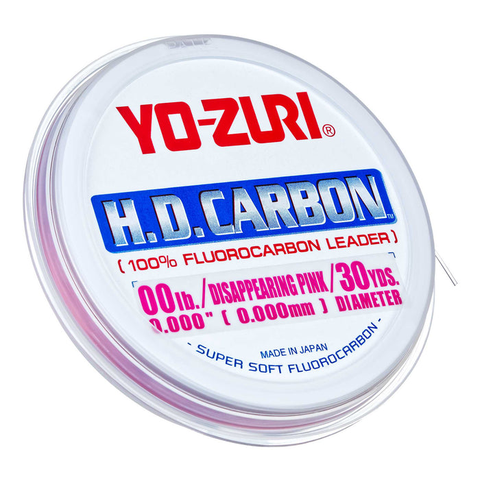 Yo-Zuri HD Carbon 100% Fluorocarbon Leader Pink