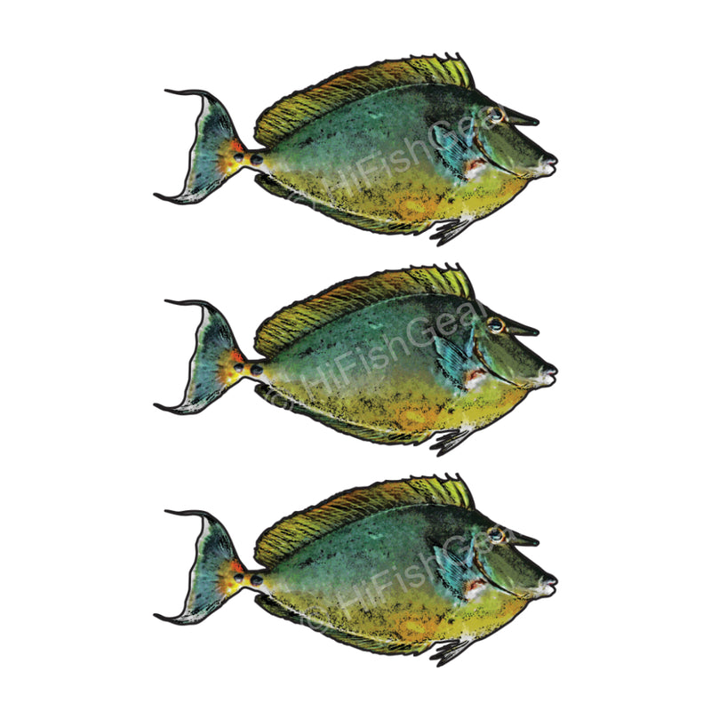 Hawaii Fishing Gear Stickers