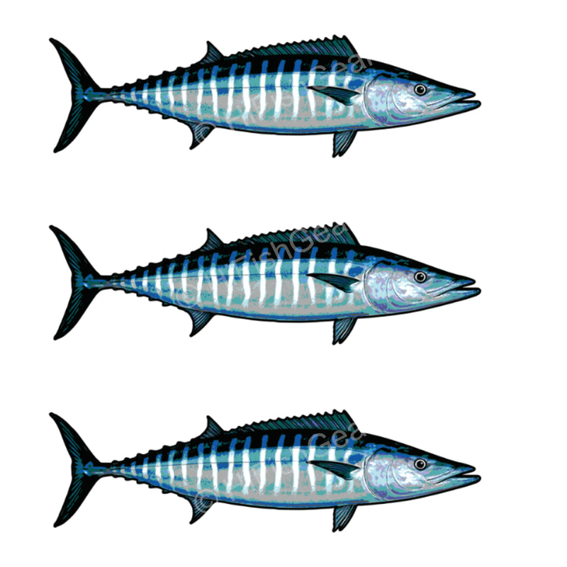 Hawaii Fishing Gear Stickers