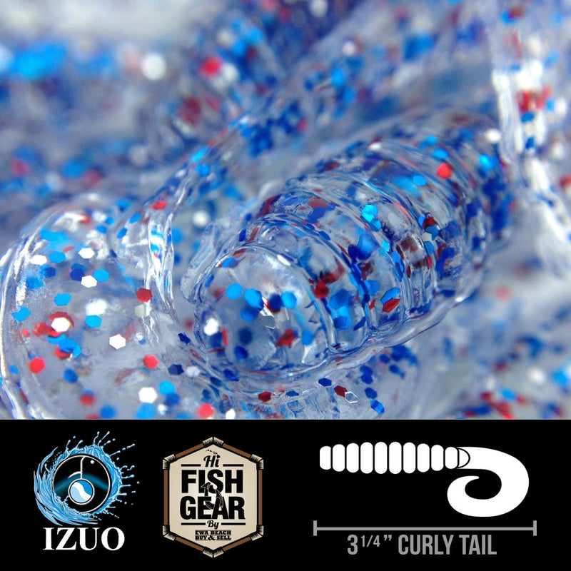 Hawaiian Angler 3.25''  Curly Tail Grubs