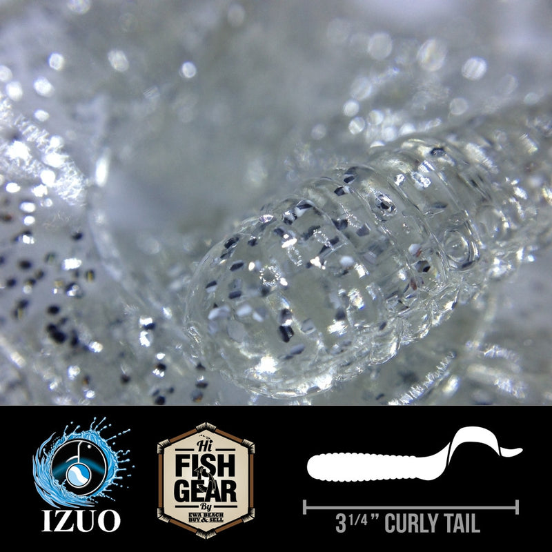 Hawaiian Angler 3.25''  Curly Tail Grubs