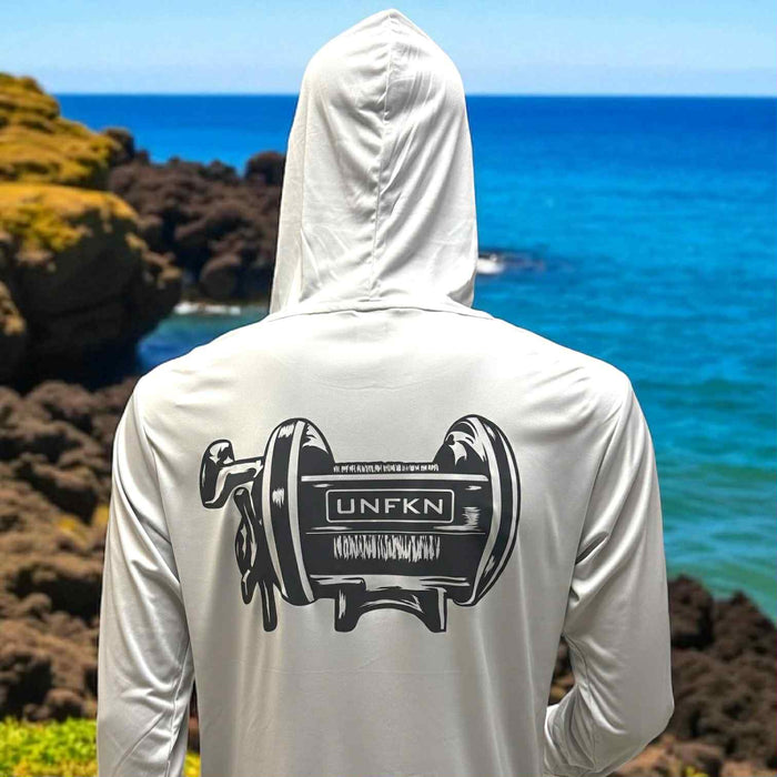UNFKN Reflective UV Performance Hoodie (Light Silver)