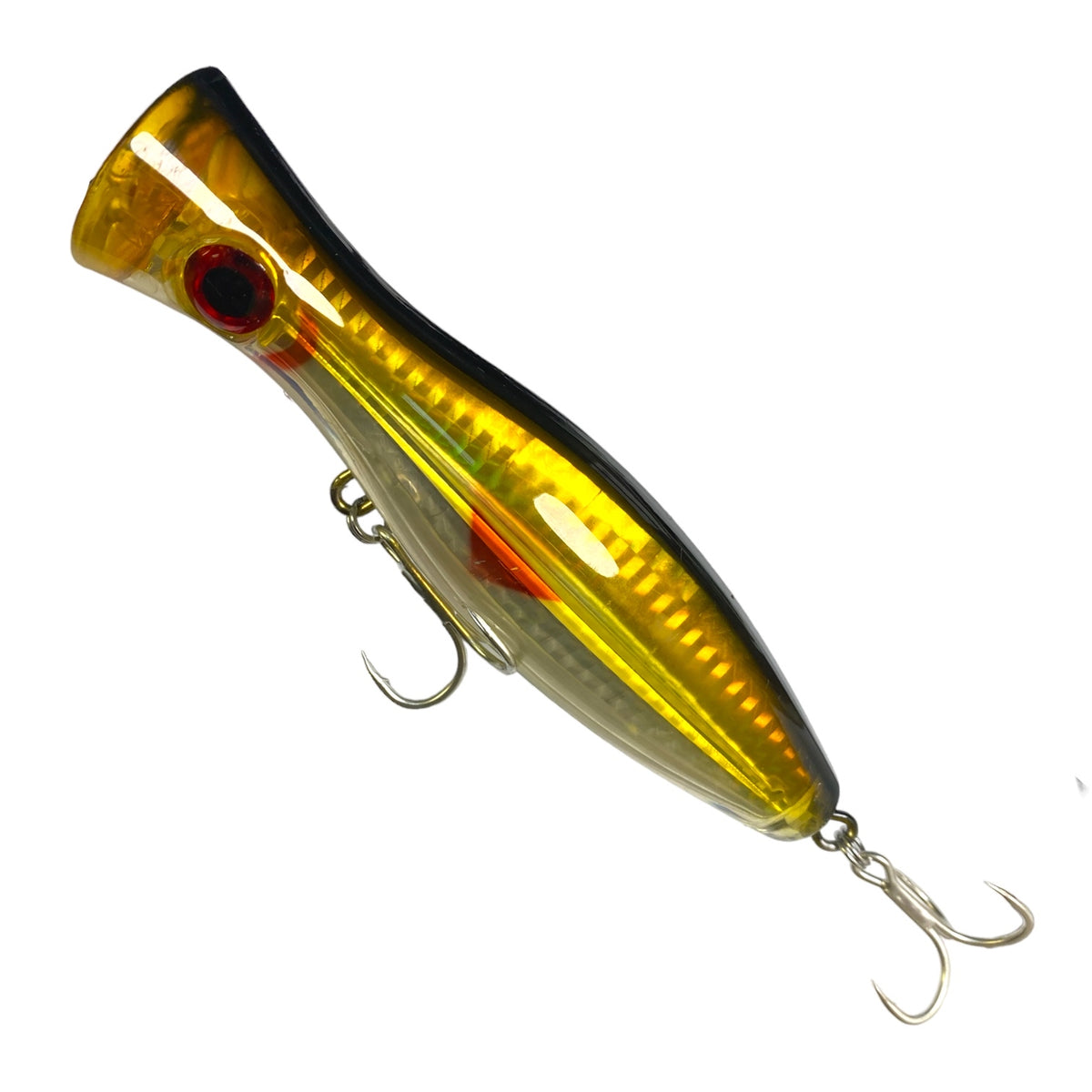 Mark White Lures White with Red Eye Surface Plug — HiFishGear