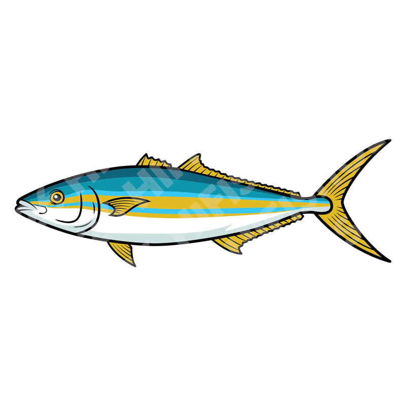 Hawaii Fishing Gear Stickers