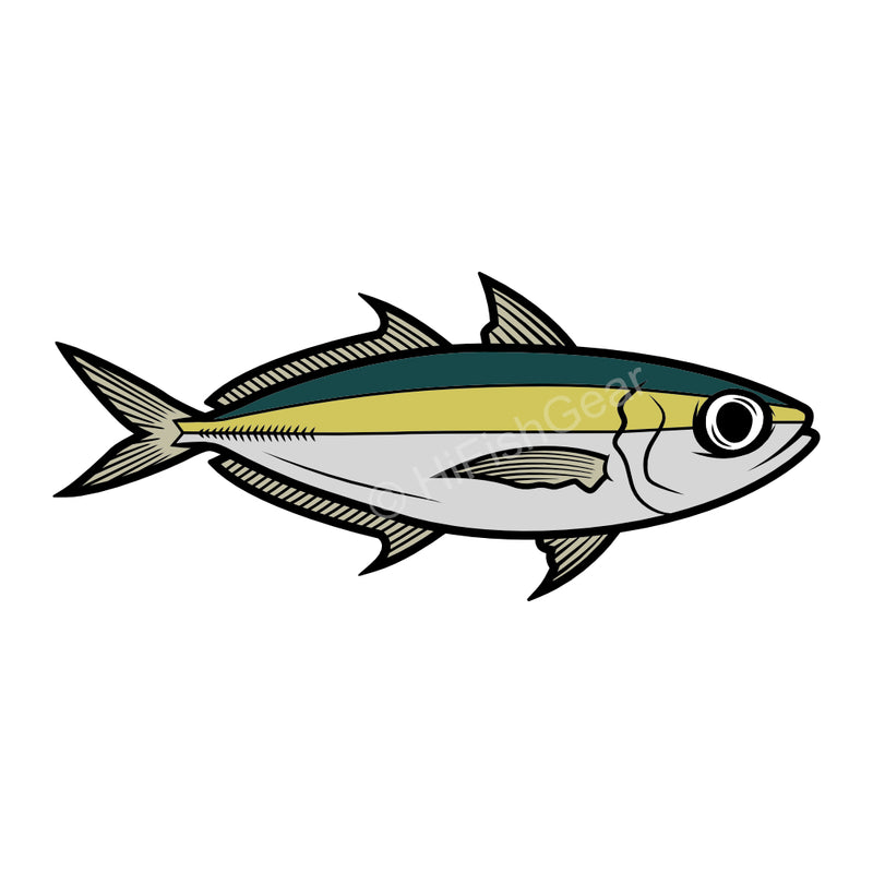 Hawaii Fishing Gear Stickers