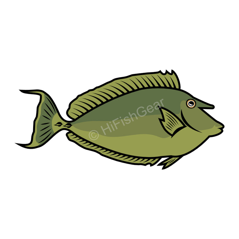 Hawaii Fishing Gear Stickers