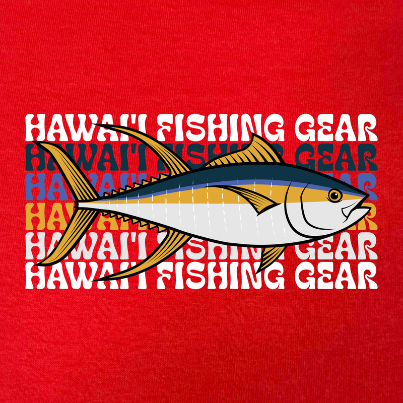 Retro Hawai'i Fishing Gear T-Shirt (50 Styles)