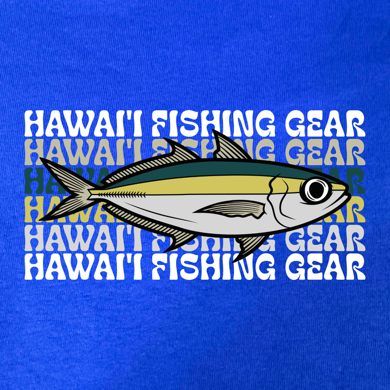 Retro Hawai'i Fishing Gear T-Shirt (50 Styles)