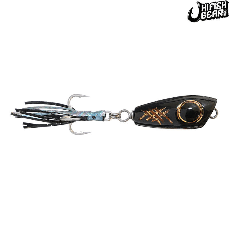 black eye fishing lure Mark White Lures Surface Plug