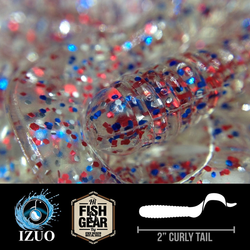Hawaiian Angler 2'' Curly Tail Grubs