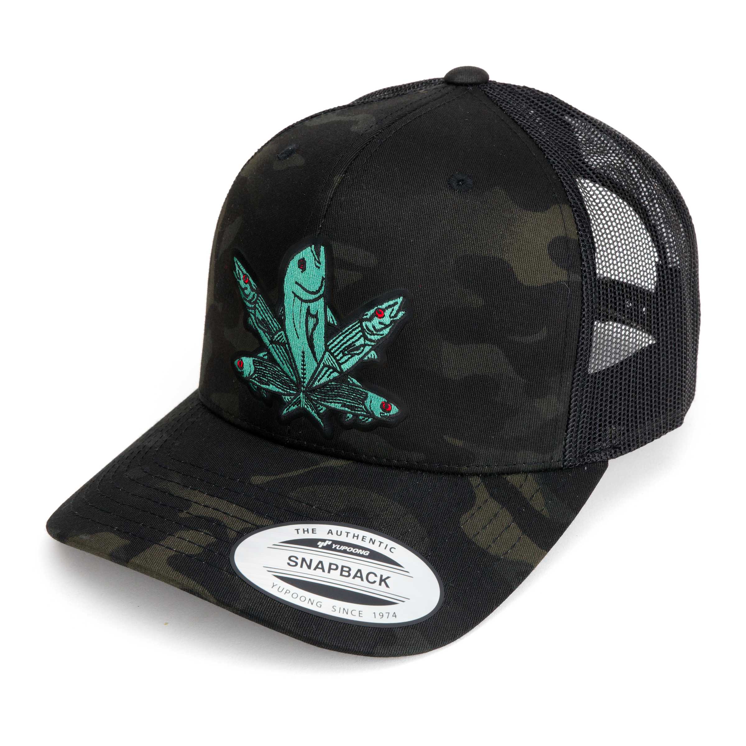 Green Fish Hat (38 Styles)