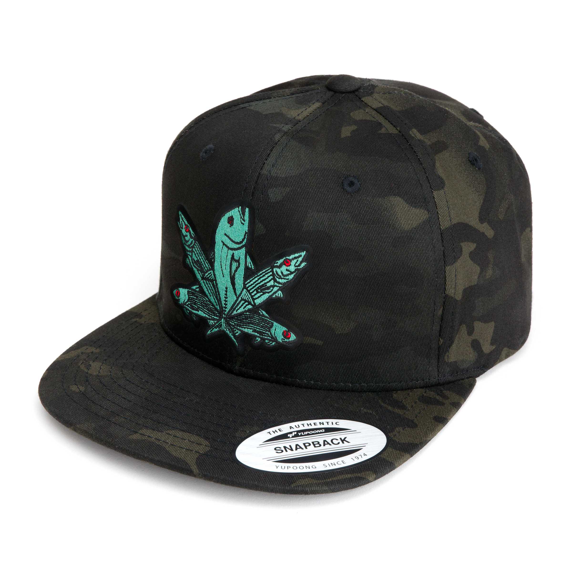 Green Fish Hat (38 Styles)
