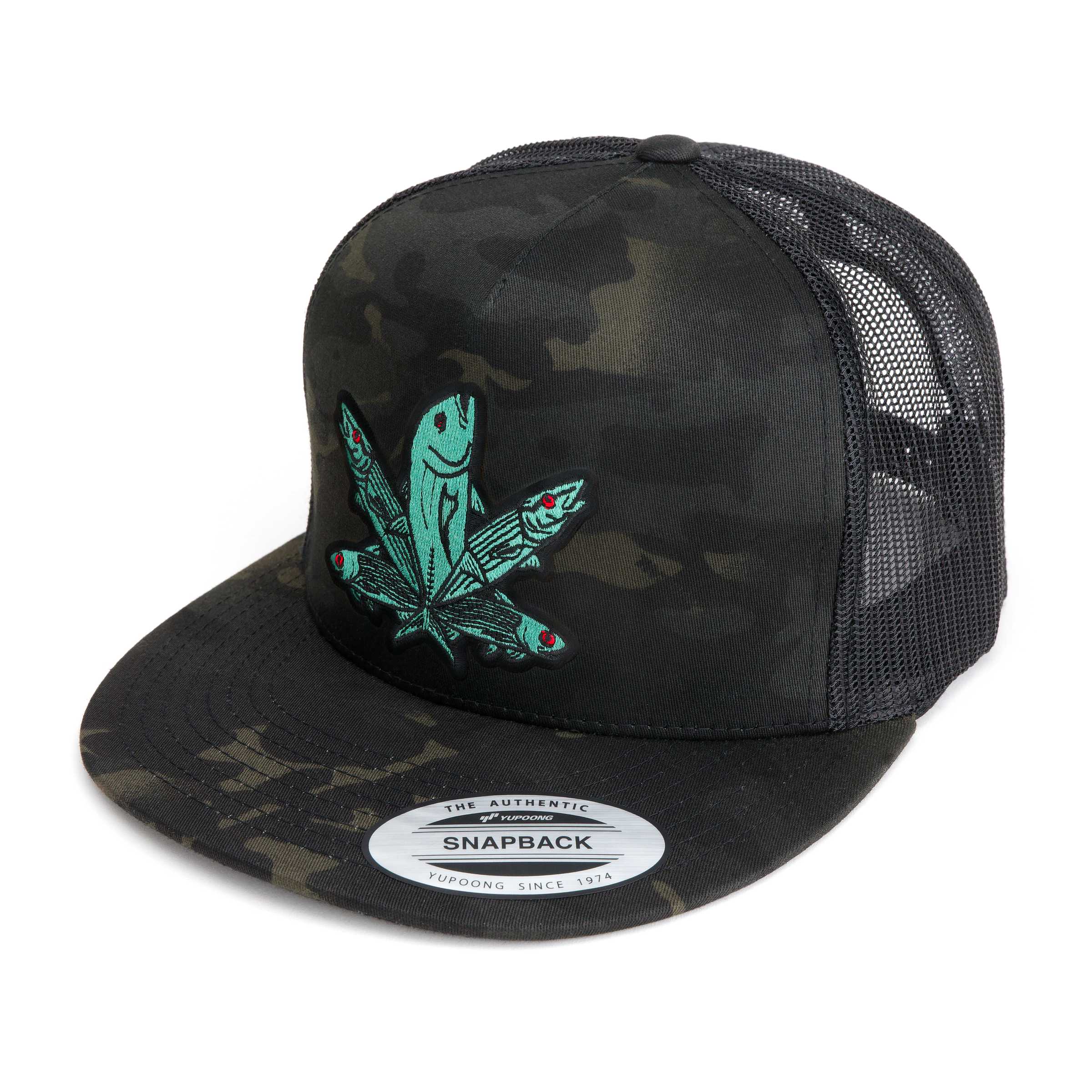 Green Fish Hat (38 Styles)