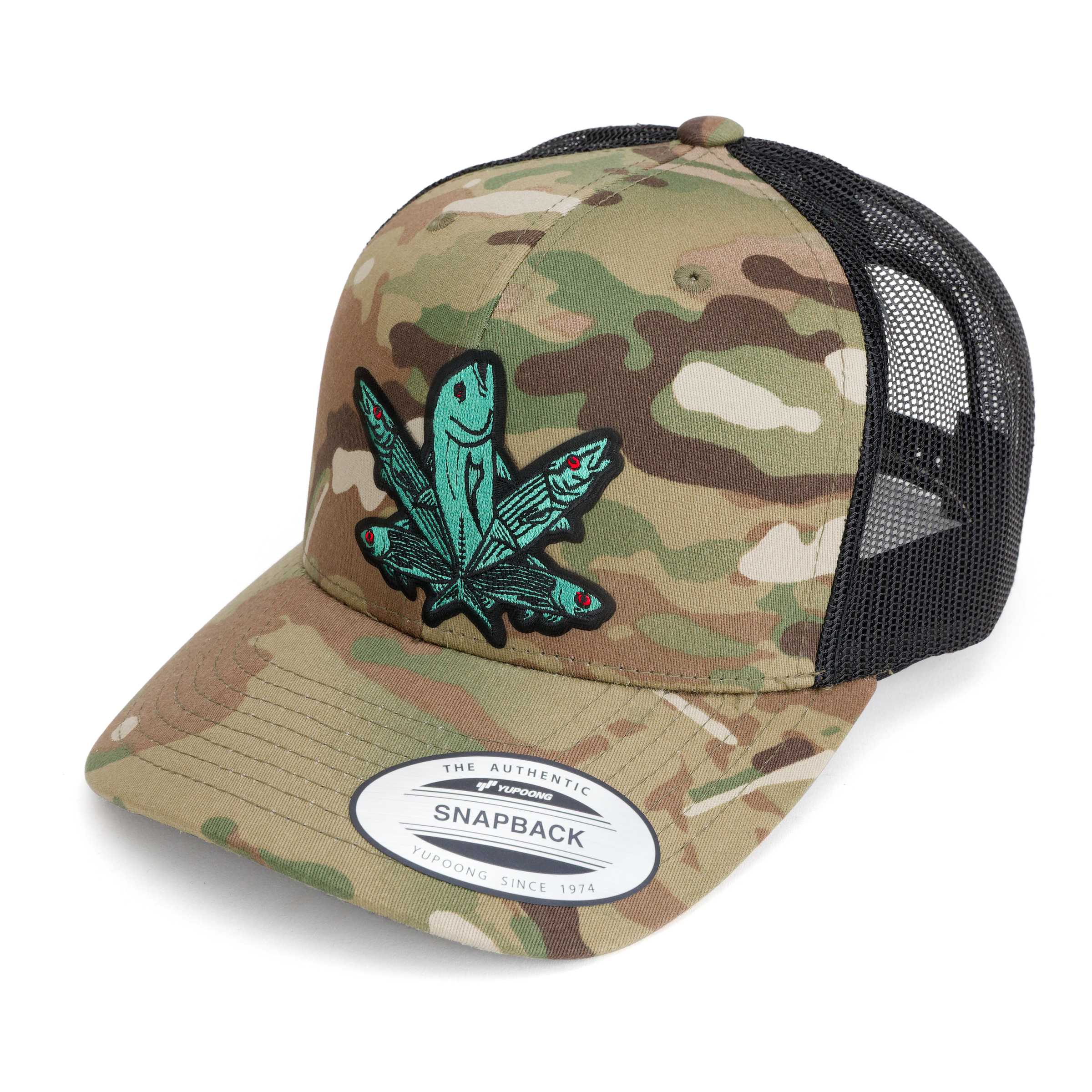 Green Fish Hat (38 Styles)