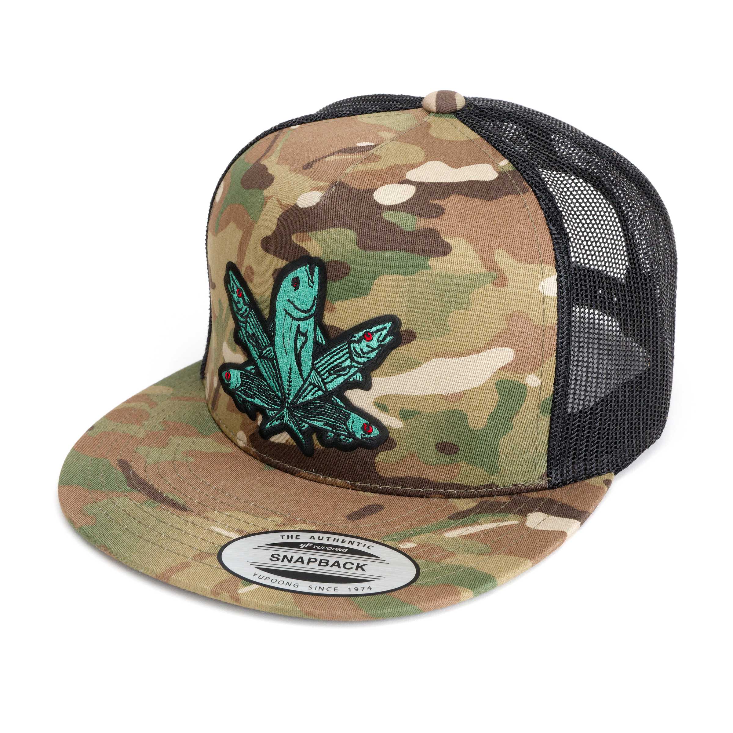 Green Fish Hat (38 Styles)