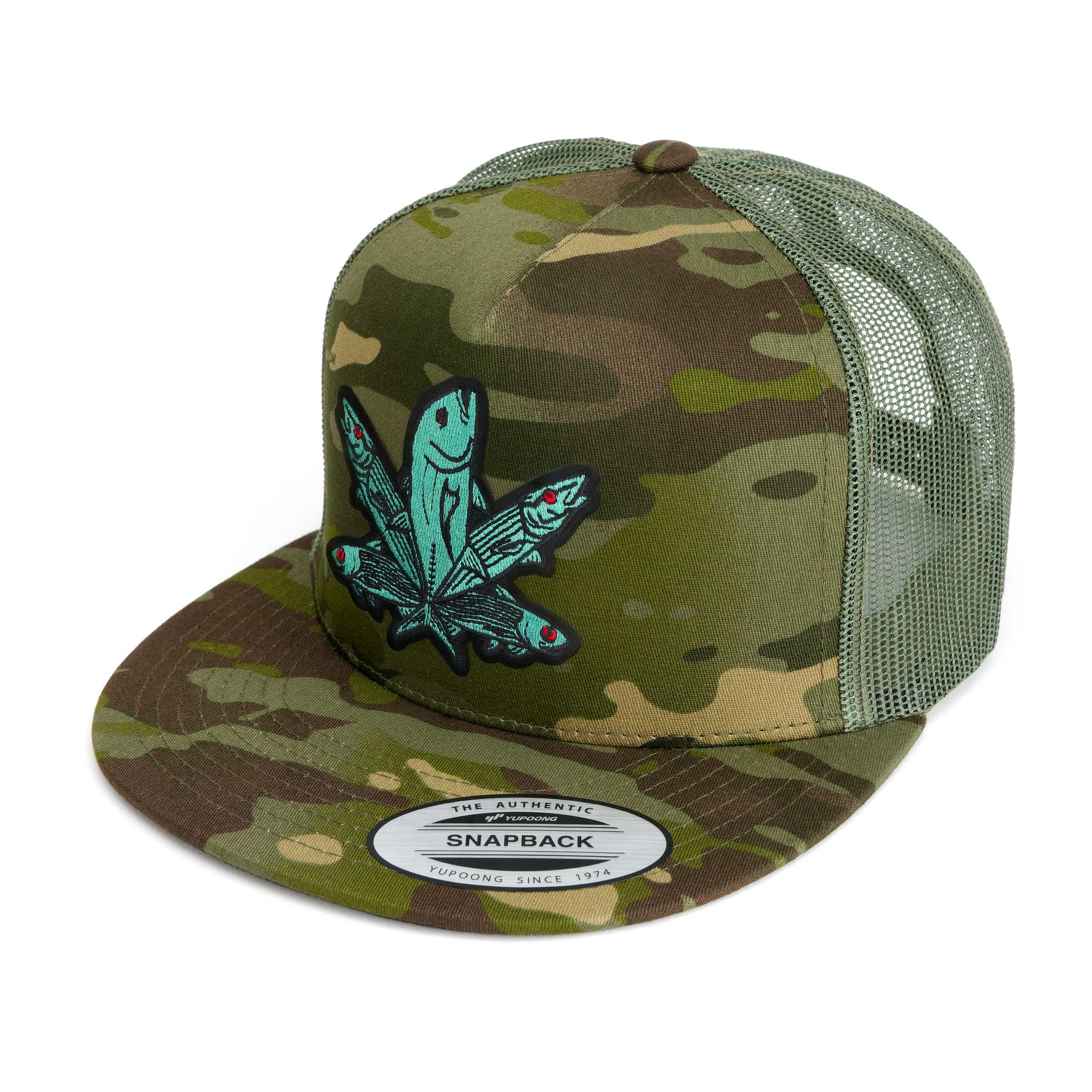 Green Fish Hat (38 Styles)