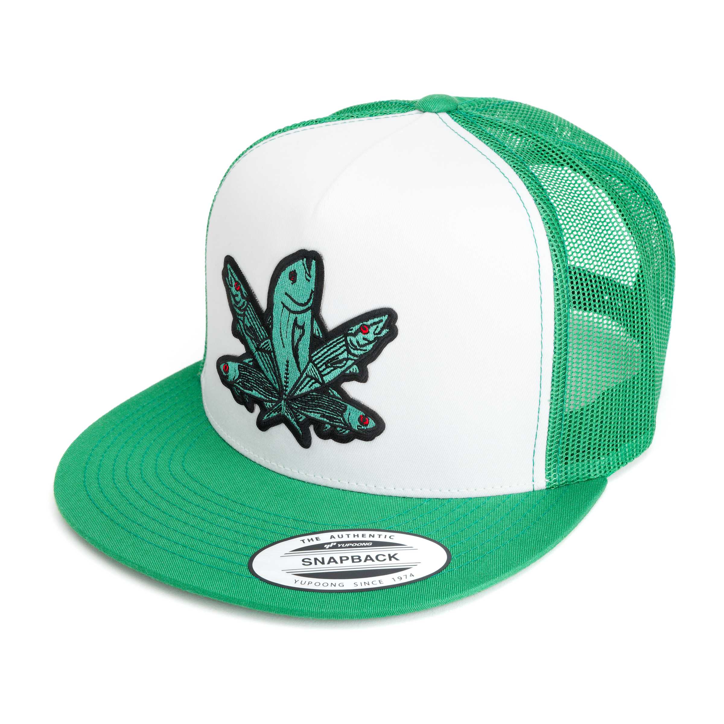 Green Fish Hat (38 Styles)