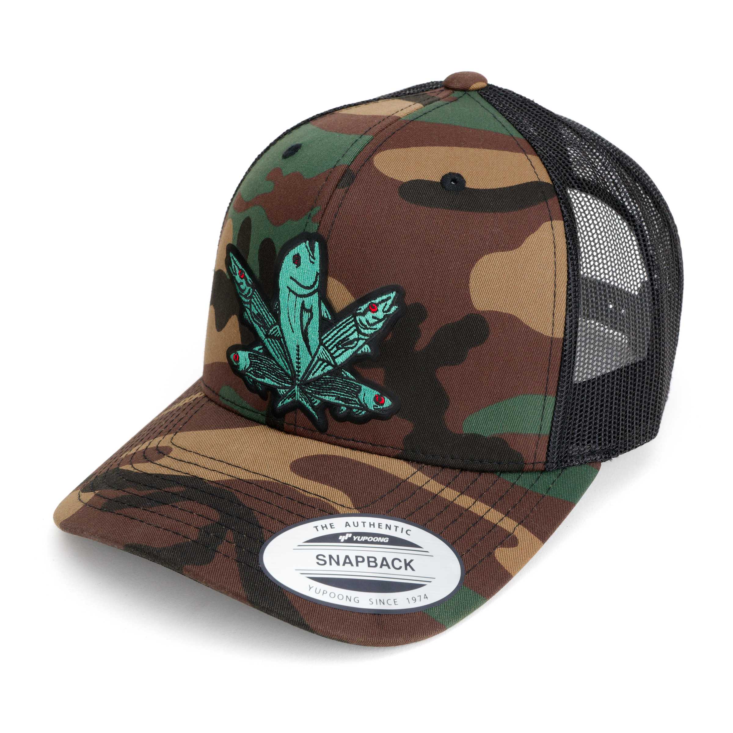 Green Fish Hat (38 Styles)