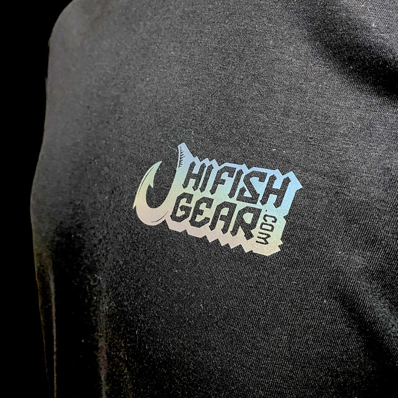 Kagami Hologram Reflective Shirt (Black)