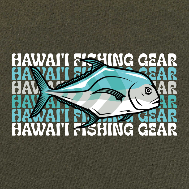 Retro Hawai'i Fishing Gear T-Shirt (50 Styles)