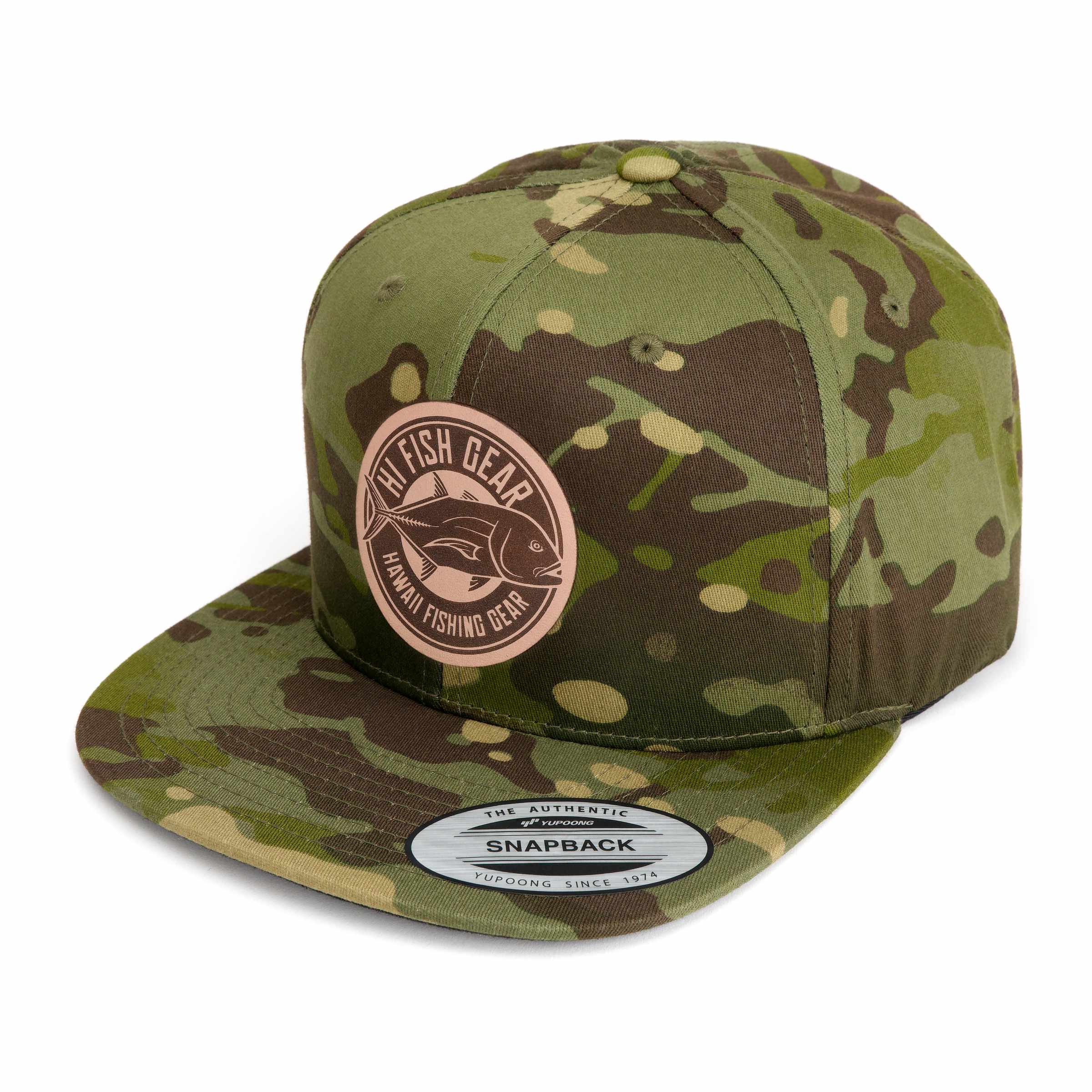80s llbean tribal camo トライバル　フライトキャップ HFG Ulua Leather Hat (43 Styles) — HiFishGear