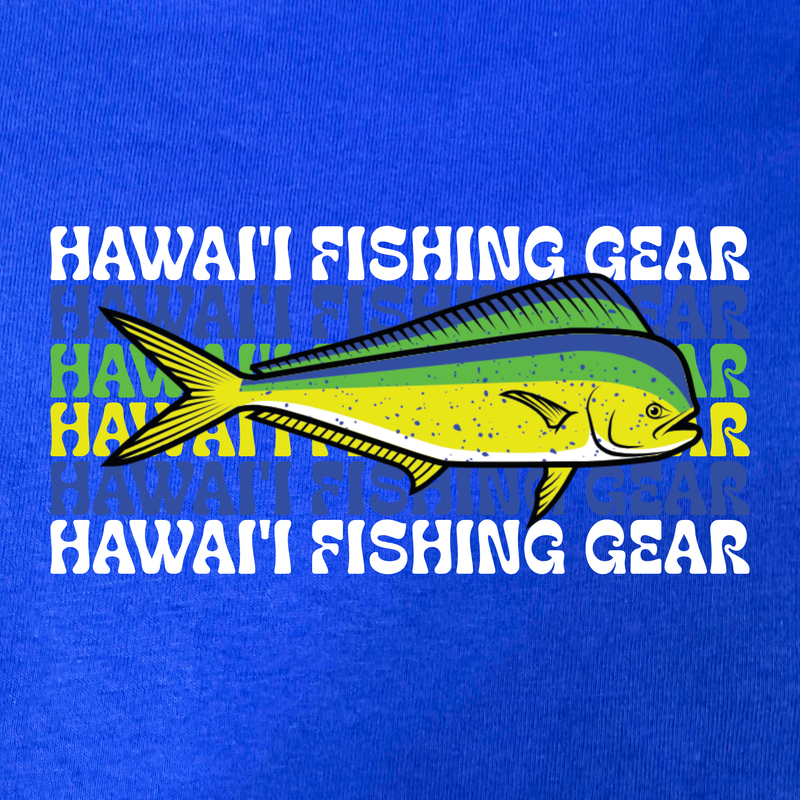 Retro Hawai'i Fishing Gear T-Shirt (50 Styles)