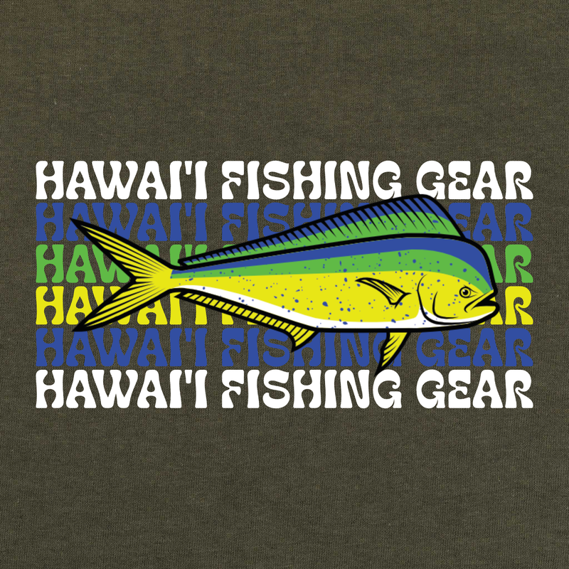 Retro Hawai'i Fishing Gear T-Shirt (50 Styles)