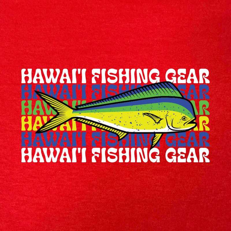 Retro Hawai'i Fishing Gear T-Shirt (50 Styles)