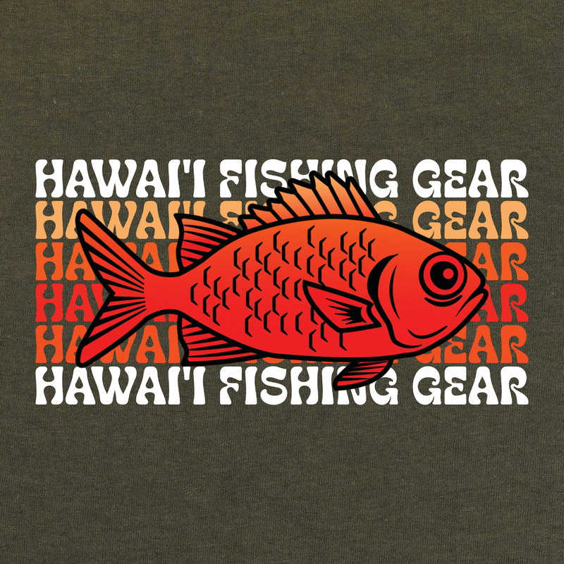 Retro Hawai'i Fishing Gear T-Shirt (50 Styles)