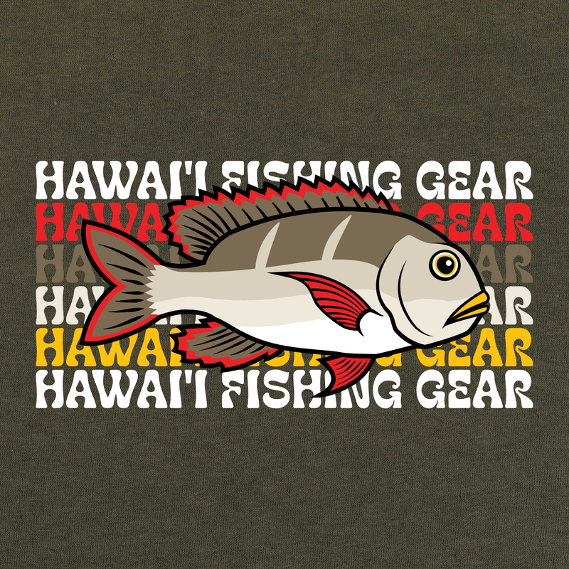 Retro Hawai'i Fishing Gear T-Shirt (50 Styles)