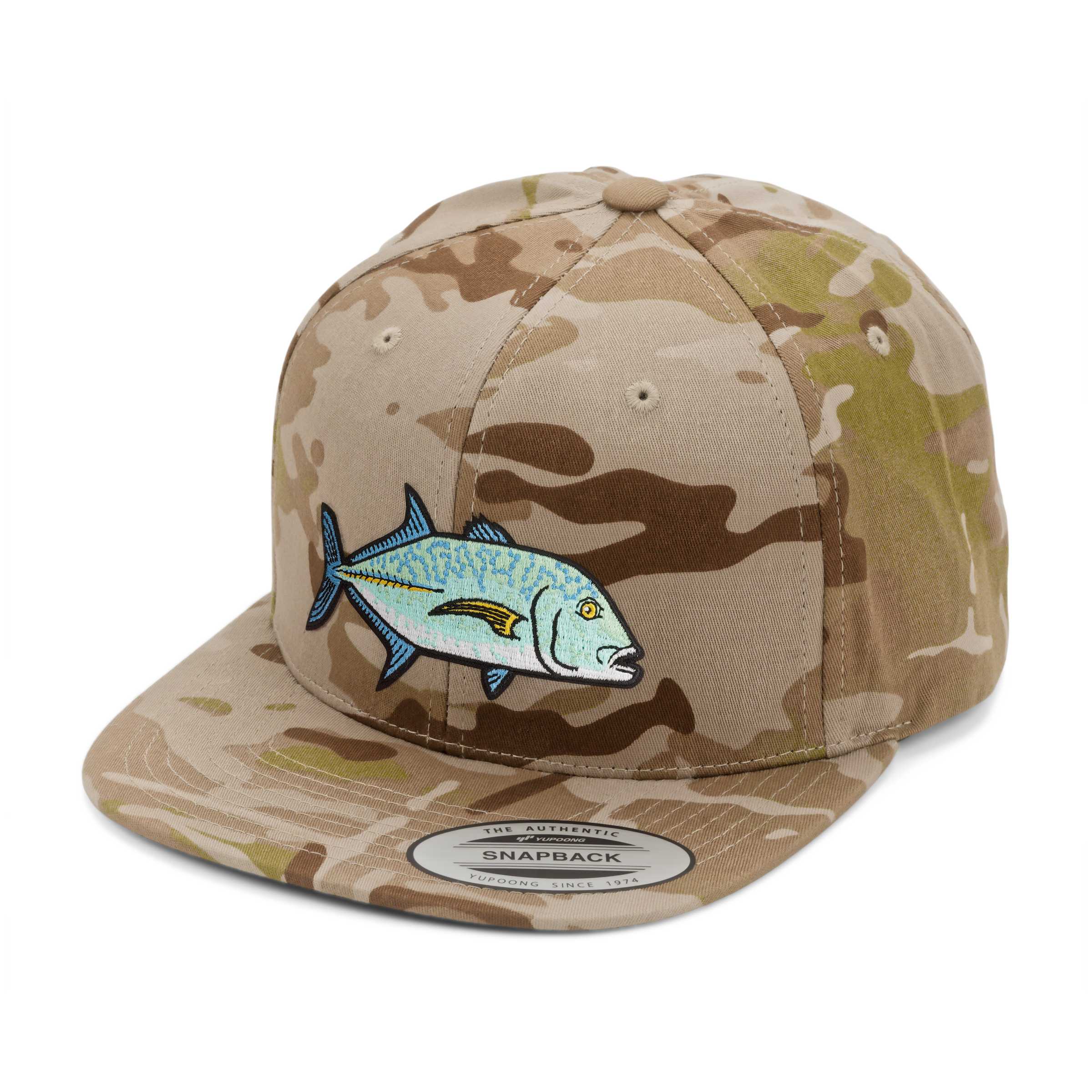 ʻŌmilu (Bluefin Trevally) Hat (40 Styles)