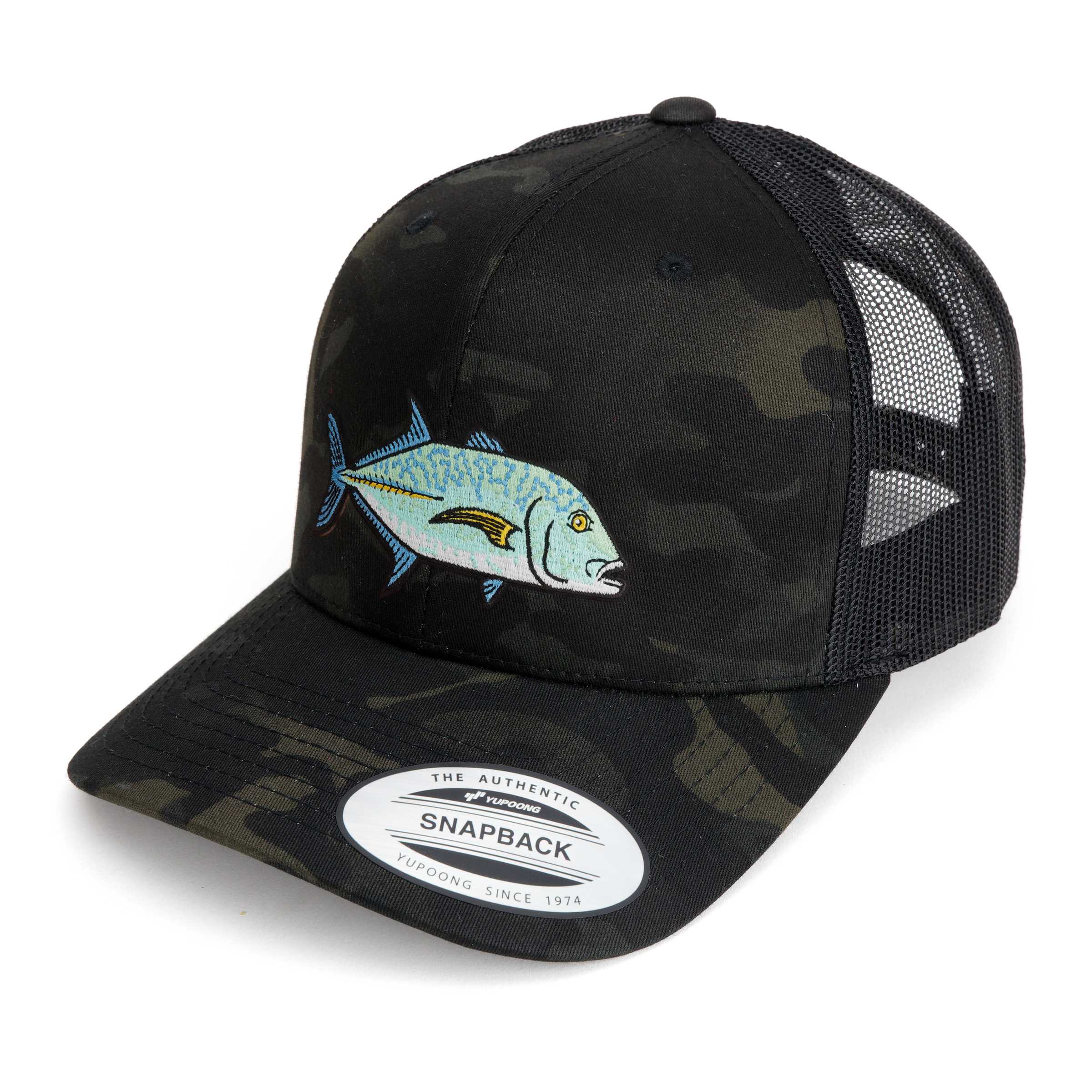 ʻŌmilu (Bluefin Trevally) Hat (40 Styles)