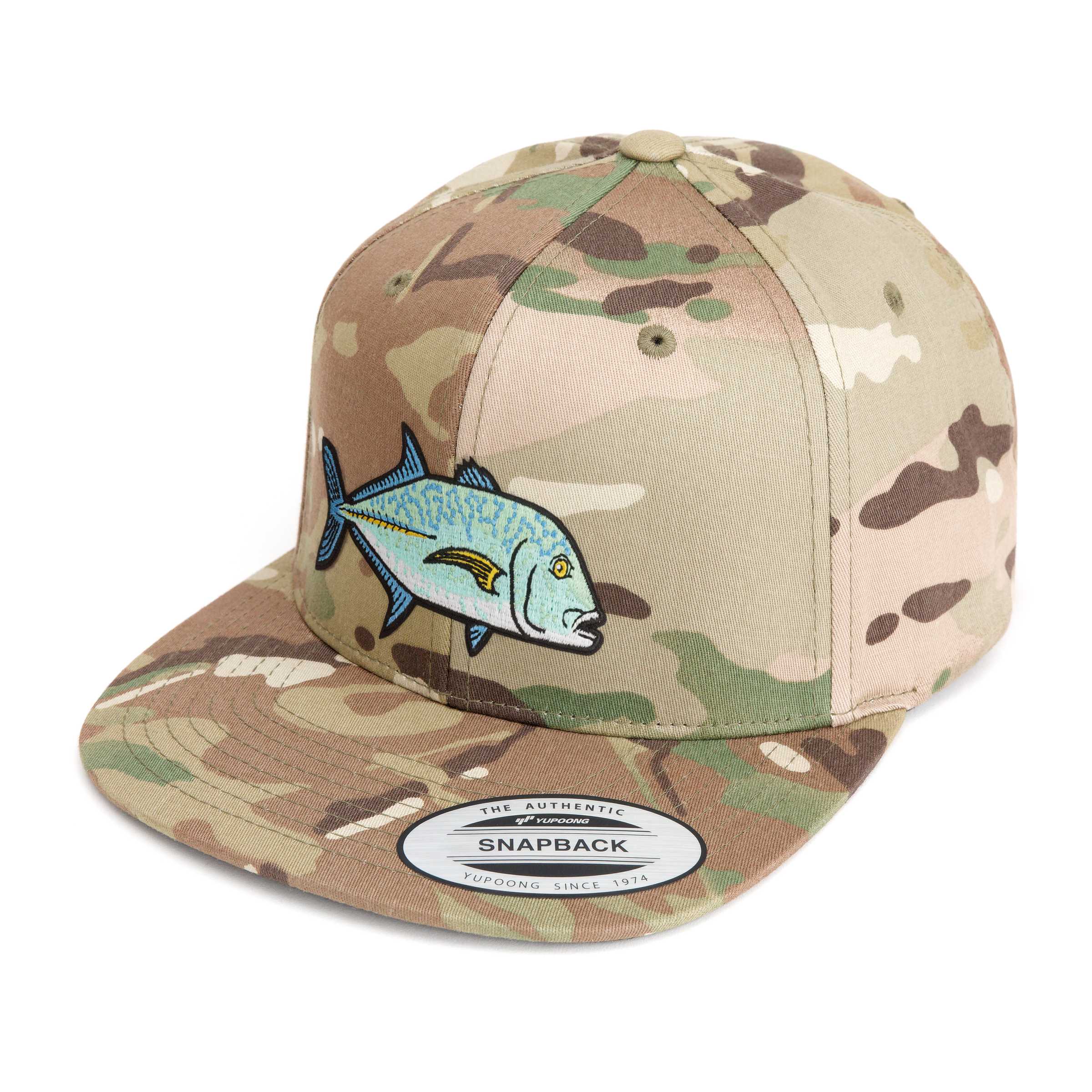 ʻŌmilu (Bluefin Trevally) Hat (40 Styles)