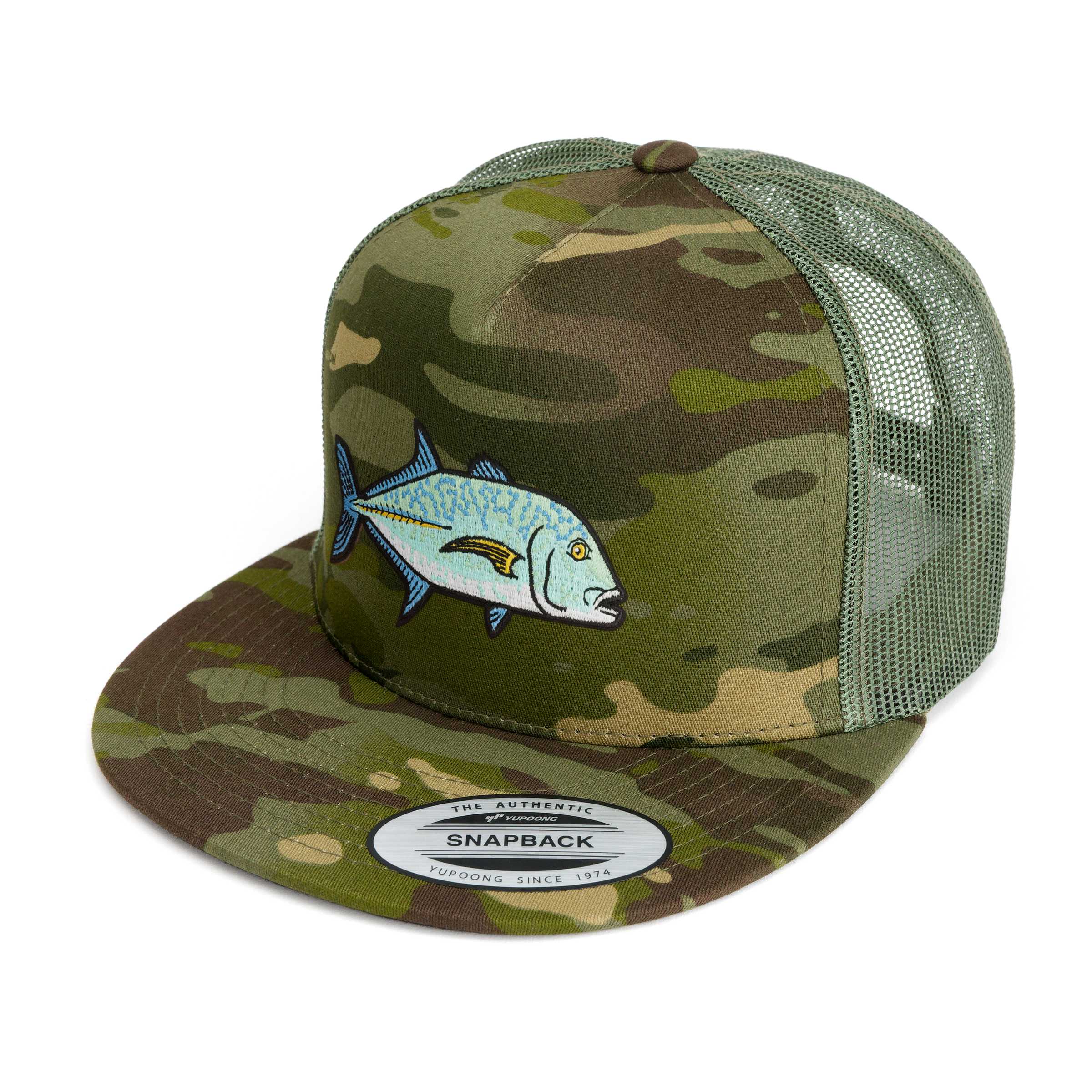 ʻŌmilu (Bluefin Trevally) Hat (40 Styles)
