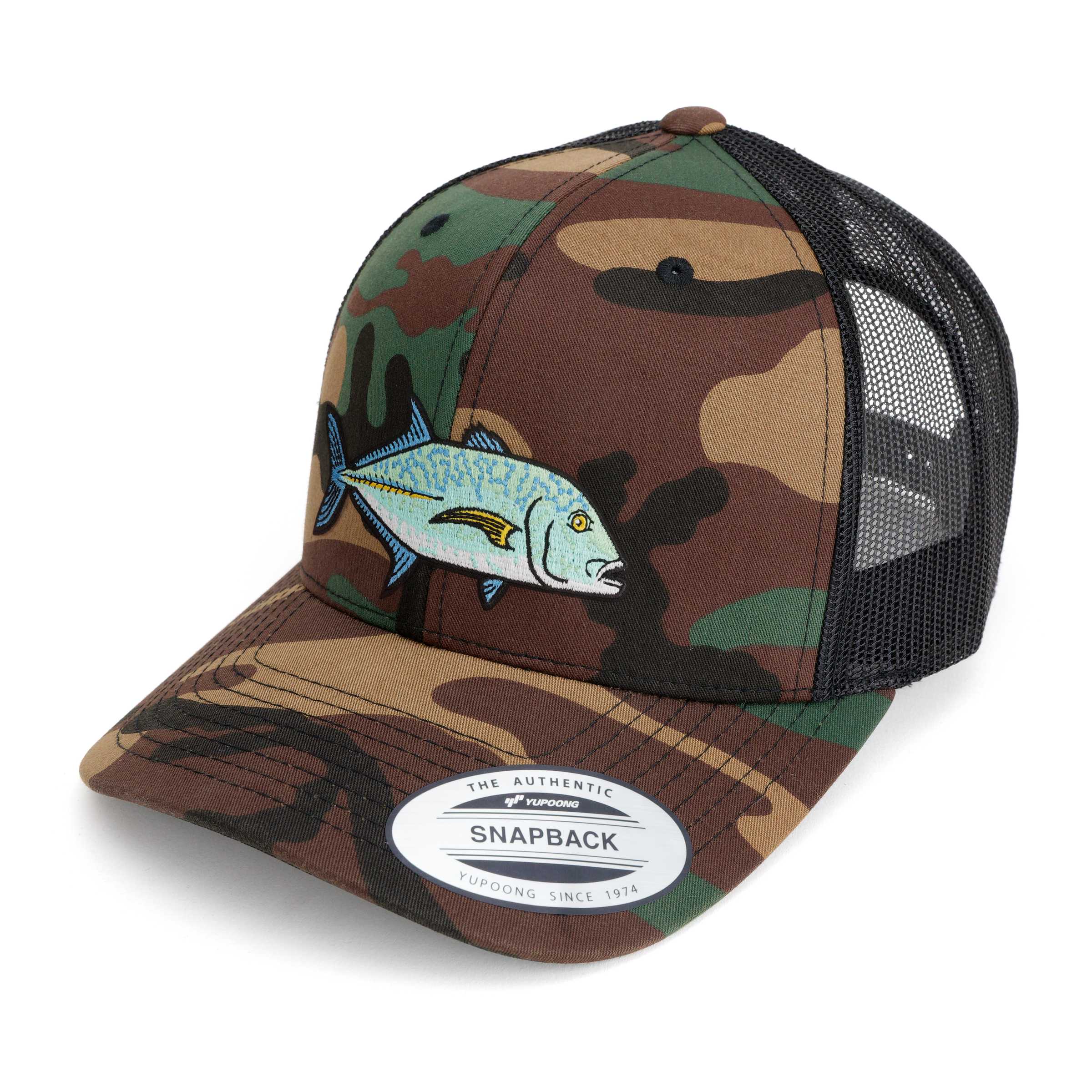 ʻŌmilu (Bluefin Trevally) Hat (40 Styles)