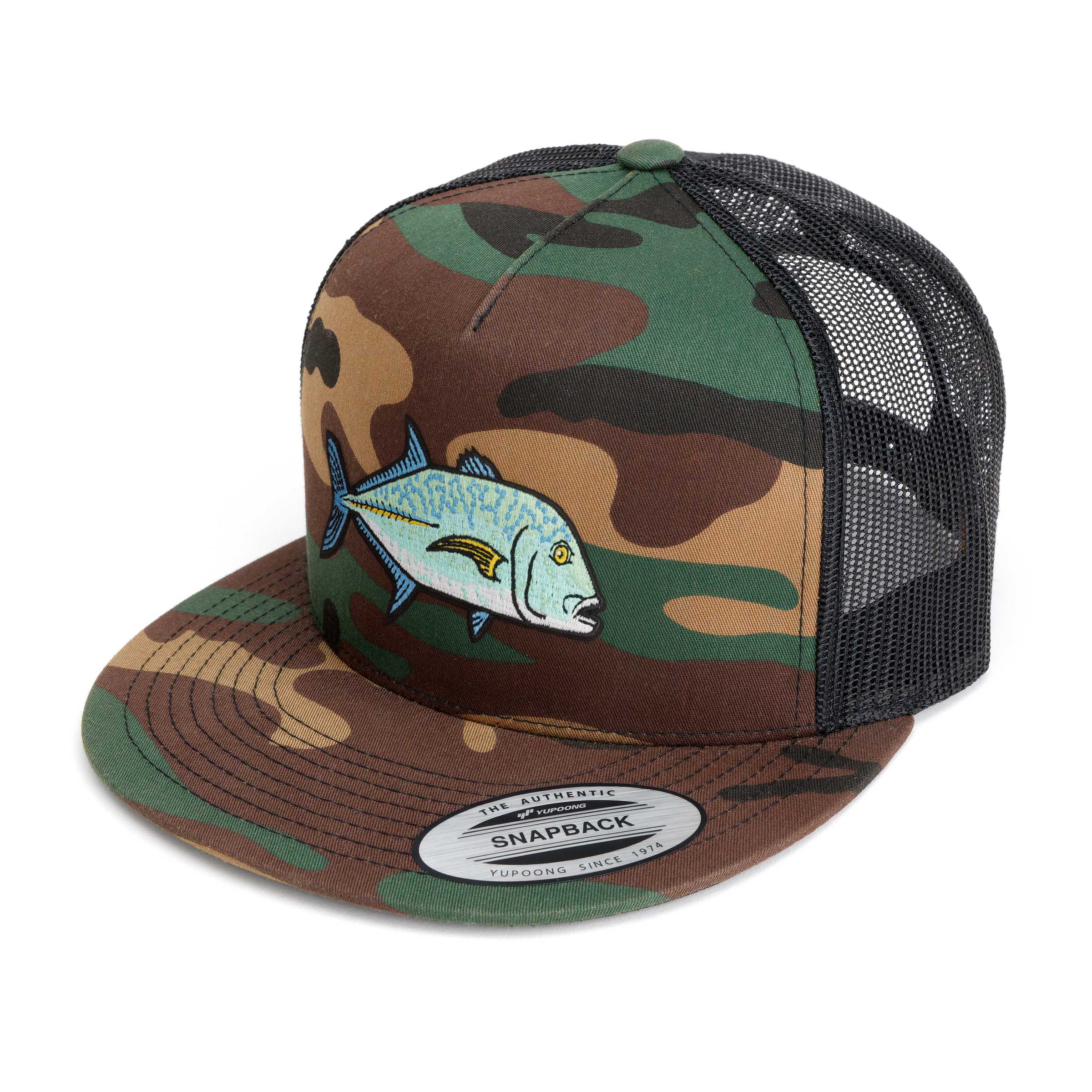 ʻŌmilu (Bluefin Trevally) Hat (40 Styles)