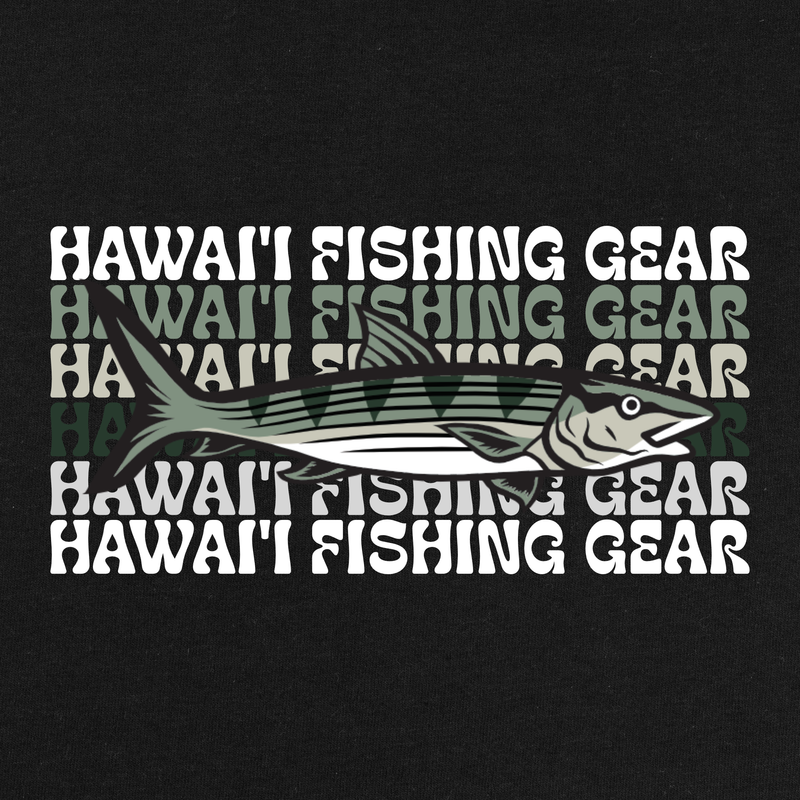 Retro Hawai'i Fishing Gear T-Shirt (50 Styles)