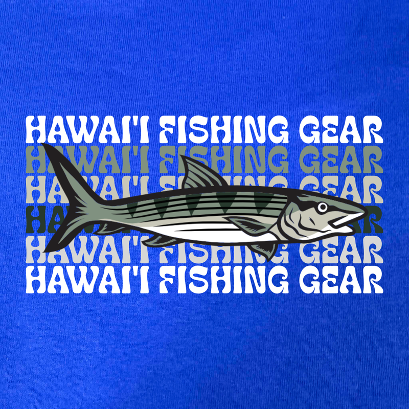 Retro Hawai'i Fishing Gear T-Shirt (50 Styles)