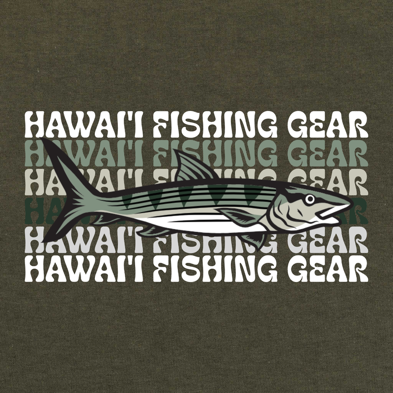 Retro Hawai'i Fishing Gear T-Shirt (50 Styles)