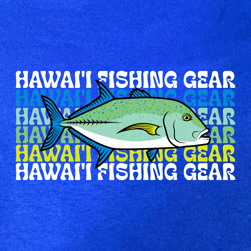 Retro Hawai'i Fishing Gear T-Shirt (50 Styles)