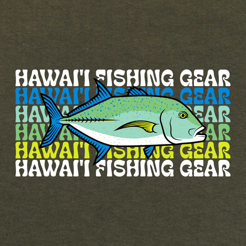Retro Hawai'i Fishing Gear T-Shirt (50 Styles)