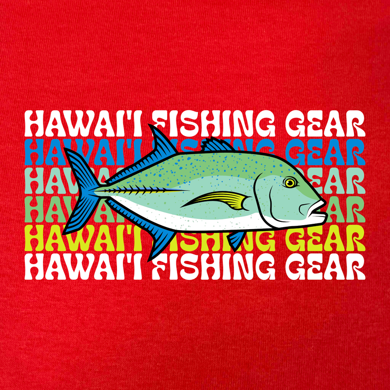Retro Hawai'i Fishing Gear T-Shirt (50 Styles)