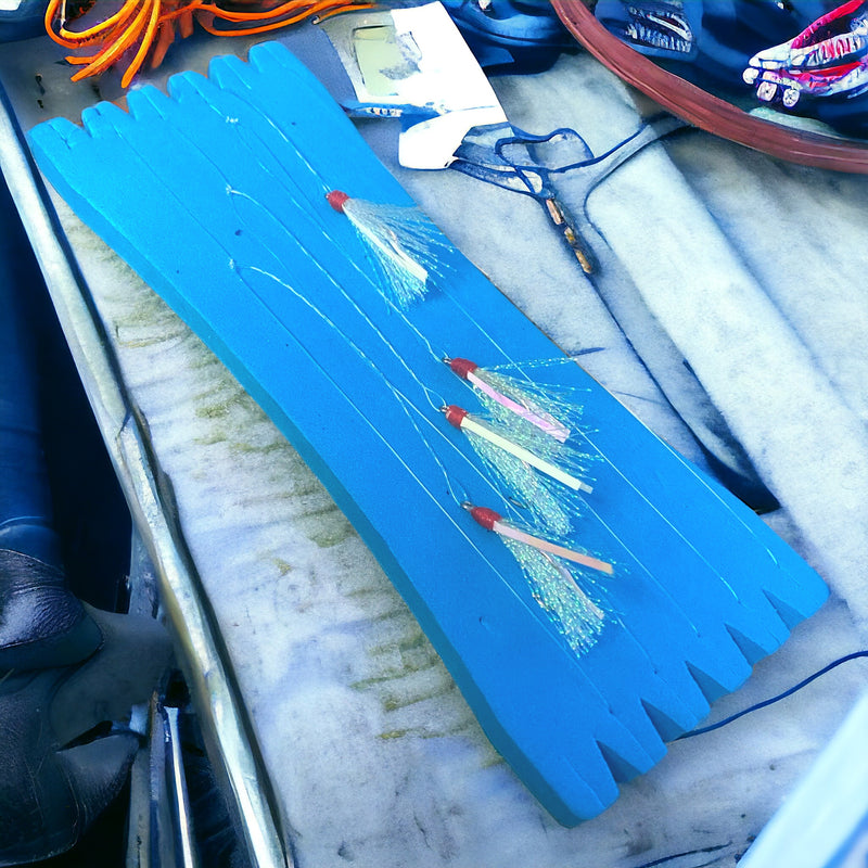 Foam Fishing Hook Rig Holder (10 Pack, Assorted Colors)