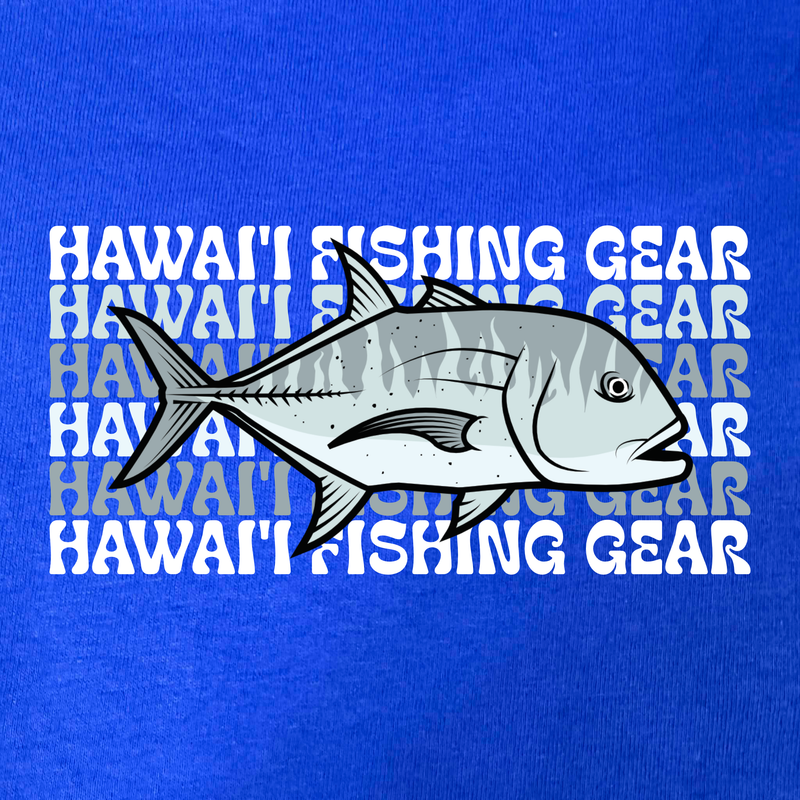 Retro Hawai'i Fishing Gear T-Shirt (50 Styles)