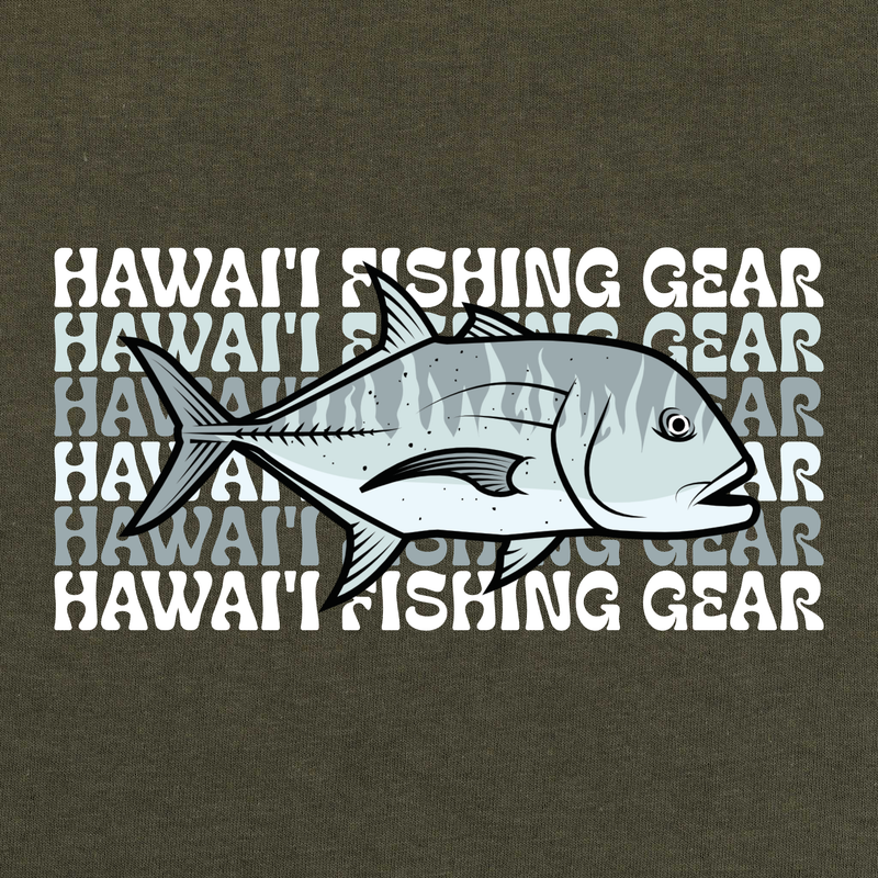 Retro Hawai'i Fishing Gear T-Shirt (50 Styles)