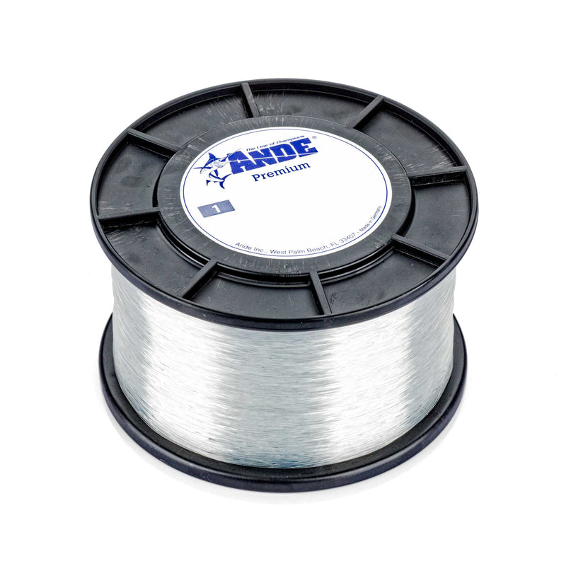 Ande Premium Monofilament Line Clear Bulk Spool